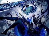 动漫头像：暗系少女系列