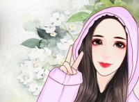 女生动漫手绘头像，绘出你的美丽人生，喜欢吗？
