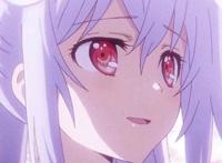 可爱动漫女生头像：我的眼睛很好看，因为眼睛里面都是你