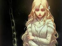 黑暗系二次元动漫女生头像：俏丽的侧影，虏获了某人的心