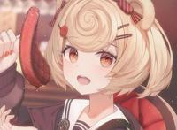 动漫女生头像｜在落日下等你