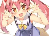 动漫头像：活泼可爱的女生，看到她们的笑脸，所有烦恼都没了！