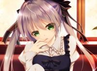 动漫头像：可爱大头贴系列，既害羞又可爱的二次元女生！