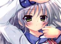 动漫头像：可爱大头贴系列，既害羞又可爱的二次元女生！