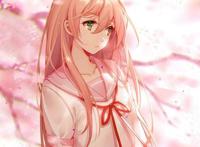 动漫头像：害羞女生系列，听说这类女生不太会表达自己心里的话！