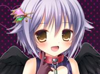 动漫美图欣赏：紫色系列女生头像，呆萌可爱的二次元美少女！