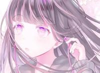 动漫卡通女生头：自从离开你，我早已习惯一个人从午夜到清晨！