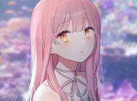 温柔可爱系——动漫女生头像：想握住整个星河，悄悄赠你漫天星火