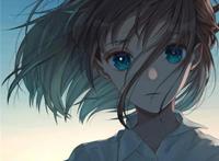 卡通动漫女头像既容易满足又容易受伤