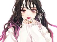 唯美二次元动漫女生头像，你狂的像风，爱恨都匆匆！