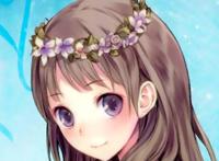 动漫头像：活泼开朗的美少女，对未来充满了信心！