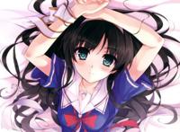 动漫头像：有灵性的女生，每时每刻都充满着活力！