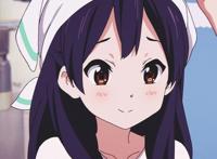 动漫女生头像丨晚霞给予迟来的憧憬，在远方等你