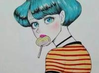 动漫头像：有个性的女生，我们的世界也很精彩！