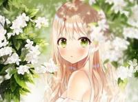 绿色系列唯美高清动漫女生壁纸&头像（下）