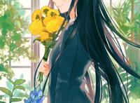 绿色系列唯美高清动漫女生壁纸&头像（下）