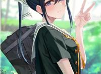 绿色系列唯美高清动漫女生壁纸&头像（下）