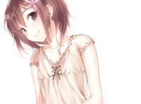 动漫头像：文静可爱的女生，总是那么受欢迎！