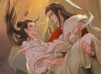 墨香铜臭：《天官赐福》中，花城与谢怜，你更喜欢谁？