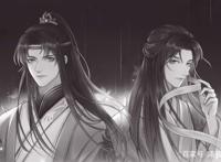 《二哈和他的白猫师尊》，蝶骨美人席，拿了男二和女二剧本的师昧