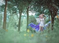 碧蓝航线：欧根亲王cos，花嫁cos美如画，逆天长腿万人迷