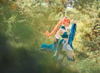 妖神记肖凝儿COS：圣灵学院女神