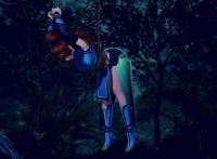 《妖神记》肖凝儿被族人绑架在家族后山，却被聂离所救