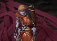 妖神记：聂离把这个动作叫做“背着”，摆明了占肖凝儿的便宜！