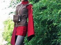 火影忍者：终于在现实中找到腿影黑土，大长腿神还原，渔网裤美爆