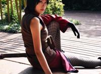 火影忍者：终于在现实中找到腿影黑土，大长腿神还原，渔网裤美爆