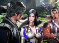 柳二龙和玉小刚大婚之日，玉罗冕出现，说明蓝霸家族一直在他背后