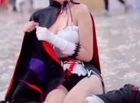 二次元cosplay壁纸，非女装大佬，漫展最吸引的展台