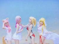 最美二次元COS，FGO沙滩秀，萝莉御姐眼镜娘，超多女神你心动没？