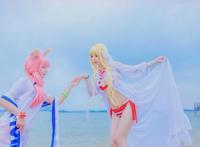 最美二次元COS，FGO沙滩秀，萝莉御姐眼镜娘，超多女神你心动没？