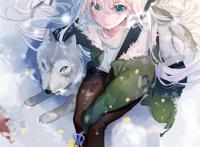 双倍治愈！狗与少女特辑P站二次元壁纸推荐