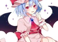 pixiv画师推荐：ゆるい，东方project系列，芙兰抱着小熊好萌呐