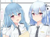 动漫：国人P站画师终于对2233娘下手了！还在B站预告：本子画好了