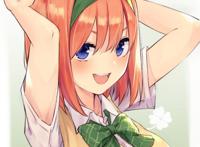 《五等分的新娘》美图：三玖降临到了我身边？P站满是她的同人图