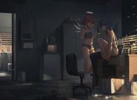 「pixiv」P站官网图集人生是一次旅程，有上坡也有下坡