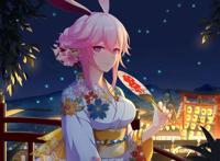 崩坏3八重樱生日浴衣出镜，老婆很美，但衣服是不是买小了？