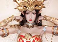 斗破苍穹：腐团儿COS美杜莎女王，颜值与气质并存，堪称巅峰之作