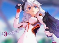 未成年女生cos琪亚娜，两人不同风格，细腰大长腿和翘臀女神