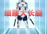 未成年女生cos琪亚娜，两人不同风格，细腰大长腿和翘臀女神