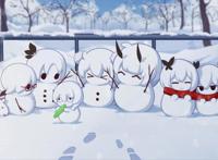 崩坏3：琪亚娜生日没人陪伴，自己堆同伴的雪人，却唯独忘了舰长