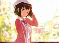 二次元美图欣赏：图1美如画，图4起大风，图5蓝白条胖次
