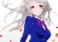 动漫美图欣赏：二次元白发美少女，白发在她们头上毫无违和感