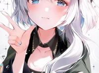 二次元动漫美图画师国庆假期马上结束，可我爱你的心满满！