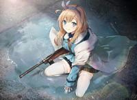 二次元美图欣赏：清晨，我放飞了一群白鸽