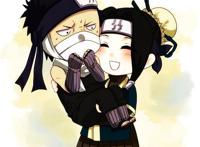 高清壁纸：火影忍者白与再不斩美图欣赏，“随风雪逝”的二人