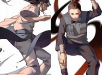 《火影忍者》合成画：纲手佐助毫无违和感，博人和佐良娜好像情侣